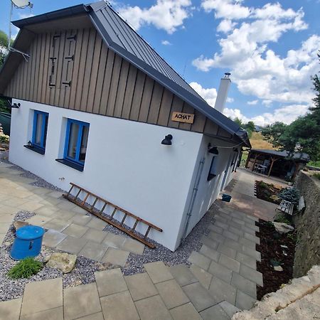 Chalupka Opal A Chalupa Achat Na Luke Lukahuta Chaletstiavnica Banska Stiavnica Na Samote - Samoobsluzny Pristup Cez Pin-Kod Nonstop Zewnętrze zdjęcie